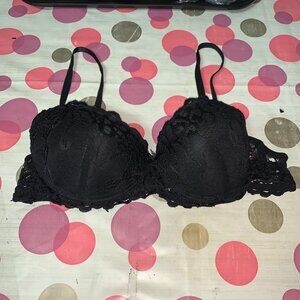 XOXO Women’s Black Bra 34B